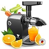 Vandenberg [DAS ORIGINAL] - Slow Juicer - Entsafter Gemüse und Obst - [150 W] Vitaminschonender...