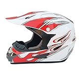 GHHTHEN Full Face MTB Helm mit Brille Handschuhe Maske, Motorrad Motocross Helm Set Motorrad Off...