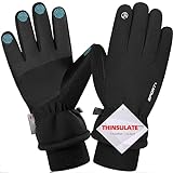 Songwin wasserdichte Winterhandschuhe, Importierte Thinsulate Warme Touchscreen Handschuhe für...