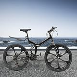 GMSLuu Premium Mountainbike in 26 Zoll Fahrrad für Mädchen Jungen Herren und Damen 21 Gang...