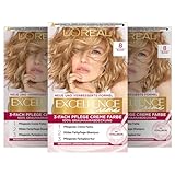 L'Oréal Paris Permanente Haarfarbe, 100% Grauhaarabdeckung, Haarfärbeset mit Coloration, Shampoo...