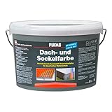 PUFAS Dach- und Sockelfarbe 5 L Farbe: Schiefer 950 Dachfarbe Sockel-Anstrich