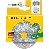 Schellenberg 44102, 4,5 m, grau Rollladengurt Mini 14 mm
