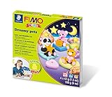 STAEDTLER Spiel- und Modellier-Set FIMO kids'Dreamy-Pets', besonders weiche Modelliermasse,...
