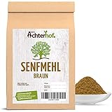 1.000 g Senfmehl braun / schwarz - Senfsaat braun vermahlen -Senfkörner braun vermahlen- ideal um...