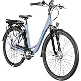 ZÜNDAPP Z502 E Bike Damen 28 Zoll Pedelec 155-180 cm Elektrofahrrad 7 Gang Damenfahrrad 522 Wh E...