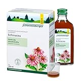 Schoenenberger - Echinacea naturreiner Heilpflanzensaft - 3x 200 ml Glasflasche - stärkt die...