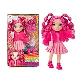Rainbow High Littles - Magenta Monroe - Kleine, Bewegliche Modepuppe - Rosa 14 cm Große Puppe mit...