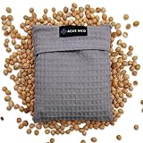 Acus Med Kirschkern Kissen Grau – 16 x 13 cm | Öko Wärmekissen zur Schmerzlinderung und Komfort...