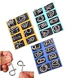 Metallpuzzle – Metallpuzzle, Puzzles aus Metall, Lernspielzeug, Puzzlespiel |...