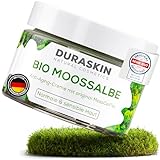 Duraskin® BIO Moossalbe gegen Falten mit hochwirksamen MoosCellTec | Mooscreme für Gesicht mit...