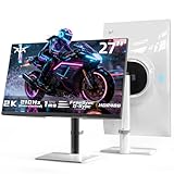 KTC 27' QHD Gaming Monitor, 2560x1440, 210Hz, 1ms GTG, Fast IPS, Adaptive Sync, Weiße PC...