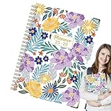 Générique Ringbuch | Notizbuch | Dicker A5-Kalender Juli 2025 bis Juni 2026, ästhetisches Motiv...