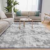 Puremy Wohnzimmerteppich, Hochflor Teppiche Wohnzimmer Deko Flauschiger Weich Waschbarer &...