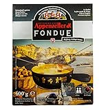 Food-United Schweizer-Käse Appenzeller-Fondue-Käse 2x 400g Swiss Schweizer Käsefondue mit...