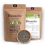 2 kg Blaumohn | ganze Mohnsamen | Ideal zum Backen | 100% naturbelassen | Taste Market