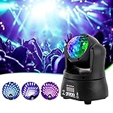 LED Moving Head Bühnenbeleuchtung DMX512 30W Spotlight RGBW Lichteffekte