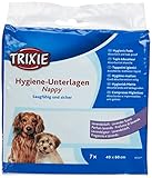 Trixie 23371 Welpen-Unterlage Nappy-Stubenrein mit Lavendelduft, 40 × 60 cm, 7 St.