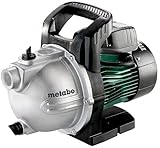 Metabo Gartenpumpe P 4000 G (600964000) Karton, Nennaufnahmeleistung: 1100 W, Max. Fördermenge:...