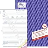 AVERY Zweckform 1777 Bau-Tagesbericht, (A4, selbstdurchschreibend, gem. baubehördlichen...
