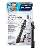 SilkslidePro Nasierer - Nasenhaartrimmer Herren - Nasenhaarentferner - Hochpräzise Klingen aus...