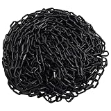 vidaXL Absperrkette Warnkette Sicherungskette Kette Kunststoffkette Sicherheitsabsperrung...