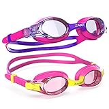 ZABERT Kinder Schwimmbrille, Schwimmbrillen Chlorbrille für Jugendliche Kinder Kind Junior Mädchen...