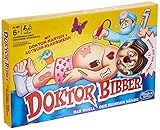 Hasbro Gaming Doktor Bibber elektronisches Brettspiel mit Karten und Autschis, Brettspiel für...