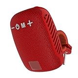 Lautsprecher, wasserdicht, tragbar, Doppel-Pailing, FM-Radio, kabellos, für Fahrrad-Musikliebhaber...