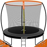 KESSER® Trampolin Ø 244cm | TÜV Rheinland GS Zertifiziert | Gartentrampolin Kindertrampolin bis...