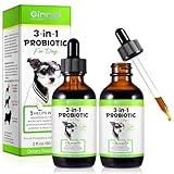 Probiotikum Für Hunde, 60Ml Probiotische Tropfen Für Hunde, Zur Unterstützung Der Darmgesundheit,...
