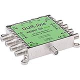 DUR-line MSRP 5/8 eco - Multischalter für 8 Teilnehmer - Geringe Stromaufnahme - 0 Watt Standby...