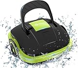 WINNY POOL CLEANER Poolroboter Akku, Kabellos Poolsauger mit Dual Motor, Leichtgewicht, 60 Mins...