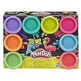 Play-Doh mit Spielknete in Neonfarben, Knete für fantasievolles und kreatives Spielen, Mehrfarbig,...