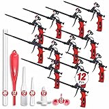 Luft Professionelle Schaumspritzpistole (12 Isolierpistolen + 36 Verlängerungen)...