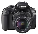 Canon EOS 1100D SLR-Digitalkamera (12 MP, 6,9cm (2,7 Zoll) Display, HD-Ready, Live-View, Kit II...