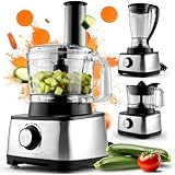 ProfiCook® 3in1 Küchenmaschine | Mixer, Küchenmaschine und Entsafter | 1200W | zum schneiden,...