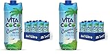 Vita Coco Pures Kokoswasser 6x1L, natürlich hydrierend mit Elektrolyten, glutenfrei, voll mit...