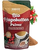 Hagebuttenpulver Bio 1kg Monte Nativo (1000g) - Hagebutten Pulver - Getrocknete Früchte -...