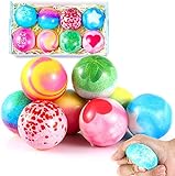 ZaxiDeel Stress Bälle Natur System für Kinder & Erwachsene 8 Stück, Squeeze Ball Squishy Anti...