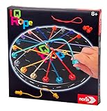 Noris IQ Rope – Kniffliges Logikspiel mit Leinen zum Aufstecken, variierbarer Schwierigkeitsgrad,...