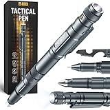 BIIB Geschenke für Männer, Taktischer Stift mit LED, Männer Geschenke für Papa/Opa, Gadgets für...