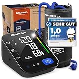 GRUNDIG Blutdruckmessgerät Oberarm - hochpräzise - einfachste Bedienung - perfekt ablesbar -...