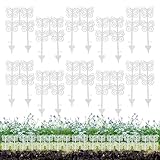 Dekorativer Gartenzaun, Gartenumrandung, Beeteinfassung, Schmetterlings- -Set, 10-teiliges...