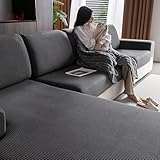 OHSIO Stretch Sofa Sitzkissenbezug - Rutschfester Sofa Überzug, Waschbarer Sofabezug, Universeller...