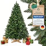 MerryTree Premium künstlicher Weihnachtsbaum 180 cm - großer Weihnachtsbaum Spritzguss Mix aus...