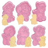 SinChic 6 PCS Tierische Ausstechformen für Kinder 3D Keks Ausstechform Ausstechformen Ausstecher...