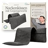 COHOSO® Nackenkissen mit Gegengewicht - Ergonomisches Nackenstützkissen, Nackenrolle Kissen...