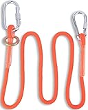 Absturzsicherungs-Lanyard, 1,6m/5,25 Fuß Kleine Stahl Schnalle Luftarbeits Nylon...