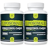 Liposomale Ubiquinol CoQ10 1000 mg – Hochdosiertes veganes Coenzym Q10 mit Phosphatidylcholin für...